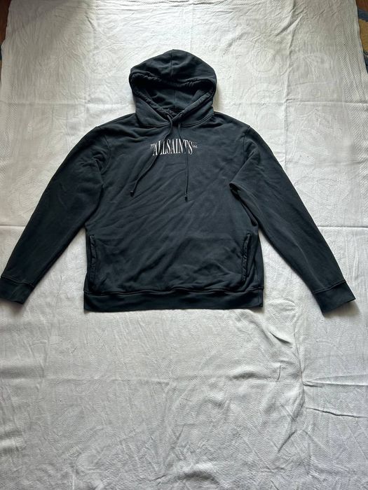 кофта - худи Лонг зипка ALLSAINTS, sk8, y2k