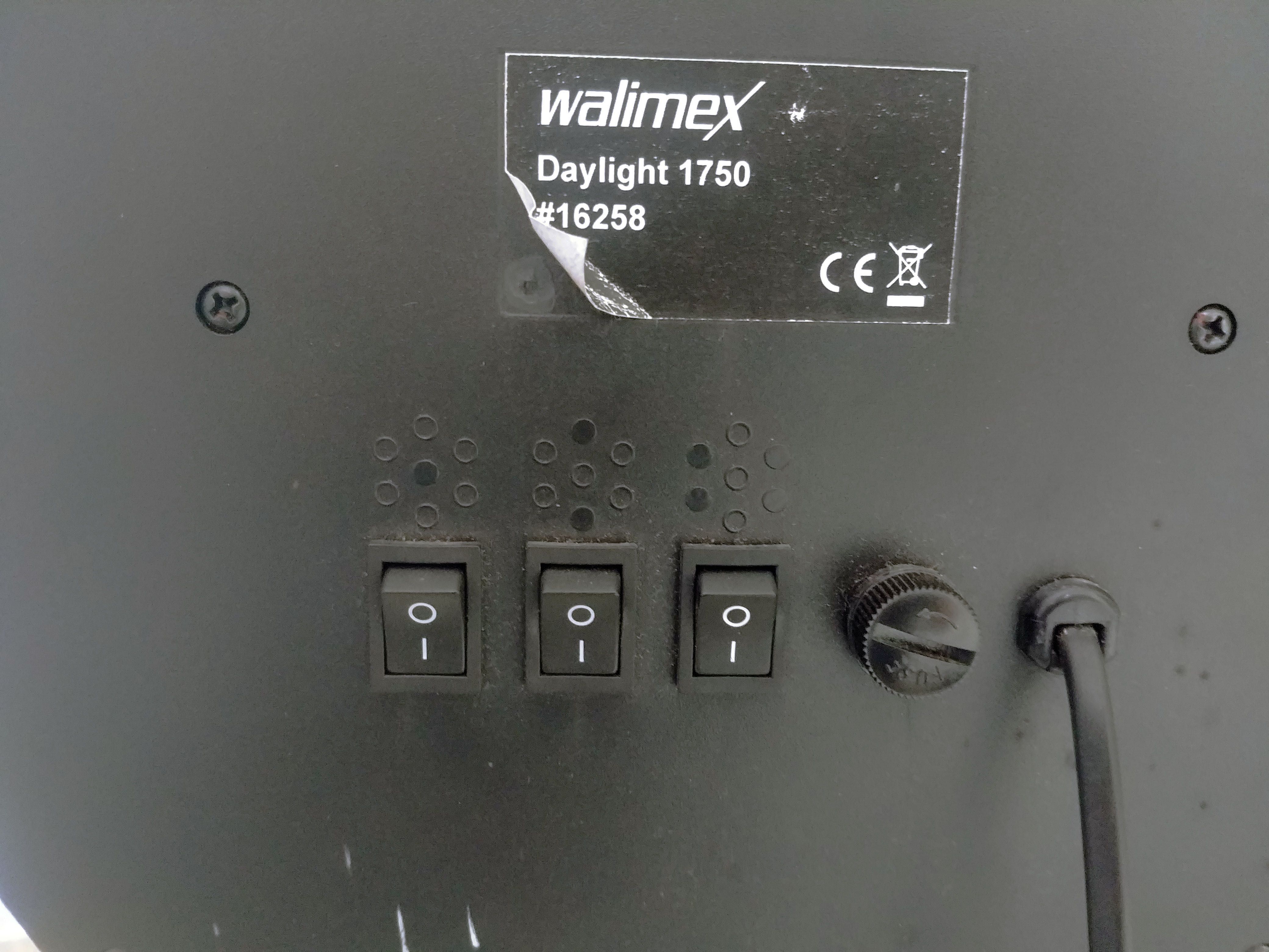 2 Projetores Wallimex Daylight 1750w