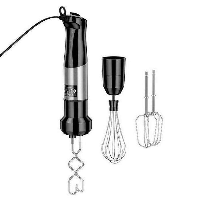Ручной блендер 1000 Вт миксер измельчитель чаша 600 мл HOCO HE31 6 в 1