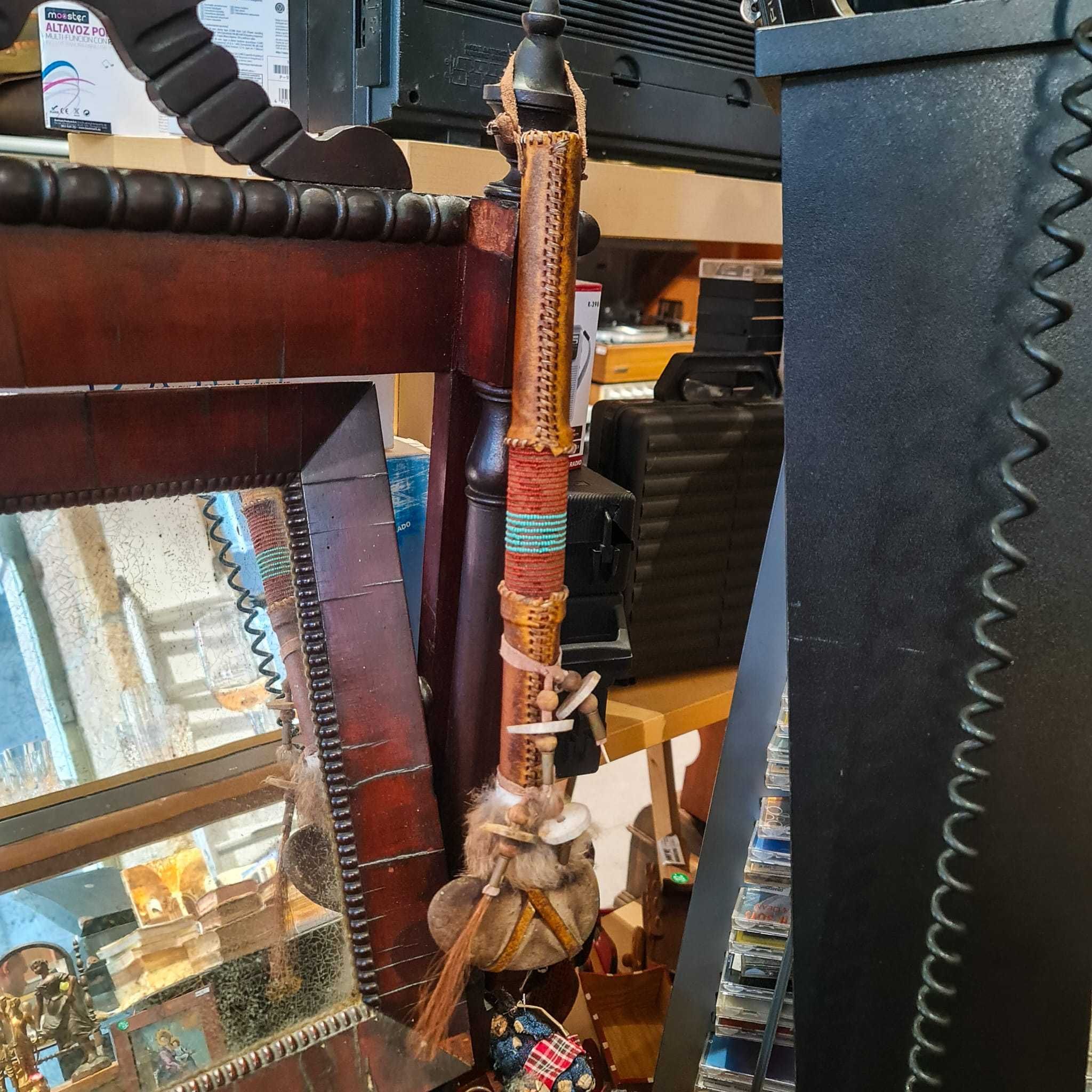 Machado Pedra Estilo Tomahawk Nativo Americano  Peça Decorativa Tribal