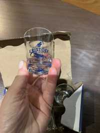 12 copos de shot eristoff vidro novos