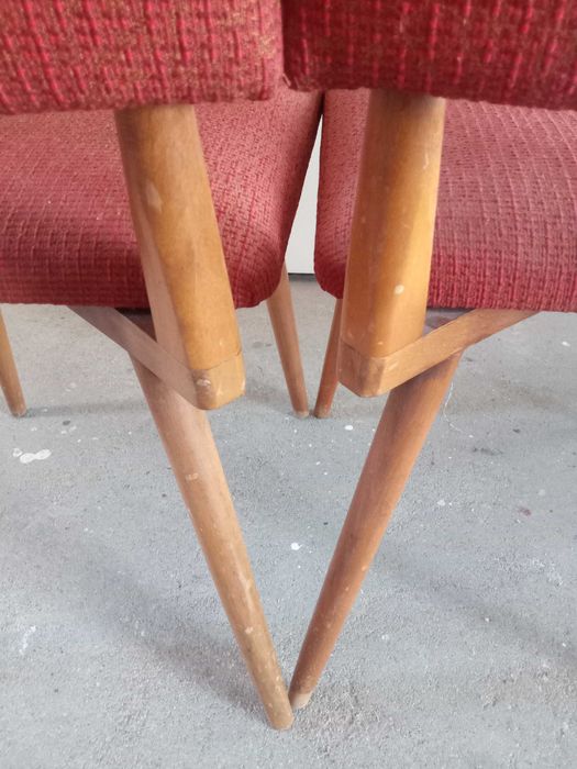 Krzesła krzesło PRL vintage tapicerowane rzadko spotykany model