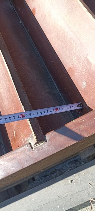 Schody dębowo bukowe