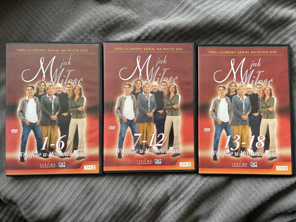 Płyty DVD „M jak miłość”
