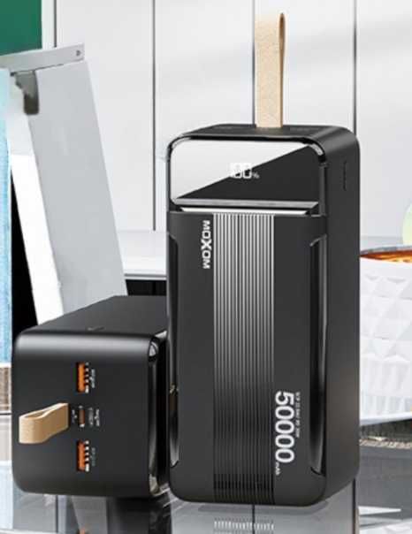 Потужний Повербанк 50000mAh 22.5W Павер для роутера та  планшета