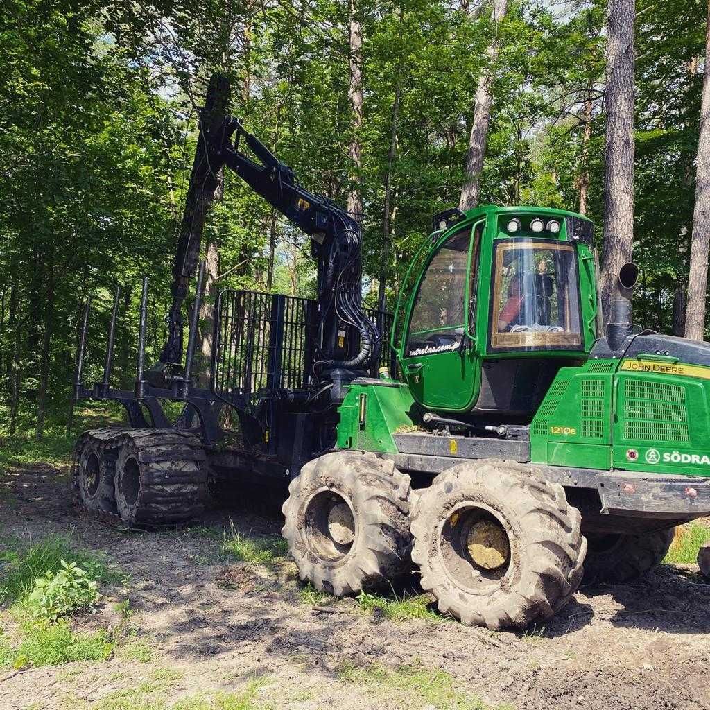 John Deere 1210 E IT 4 forwarder do zrywki drewna, Ponsse, Komatsu,