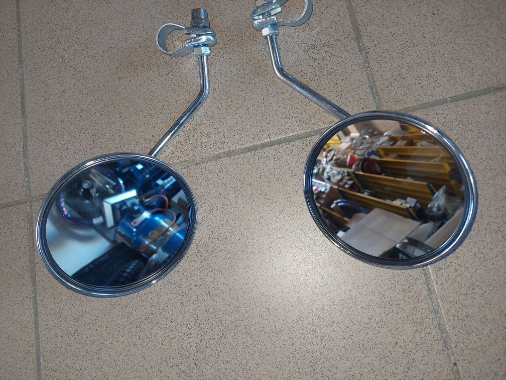 Sprzedam nowe lusterka chrom metalowe wsk shl wfm junak simson mz jawa