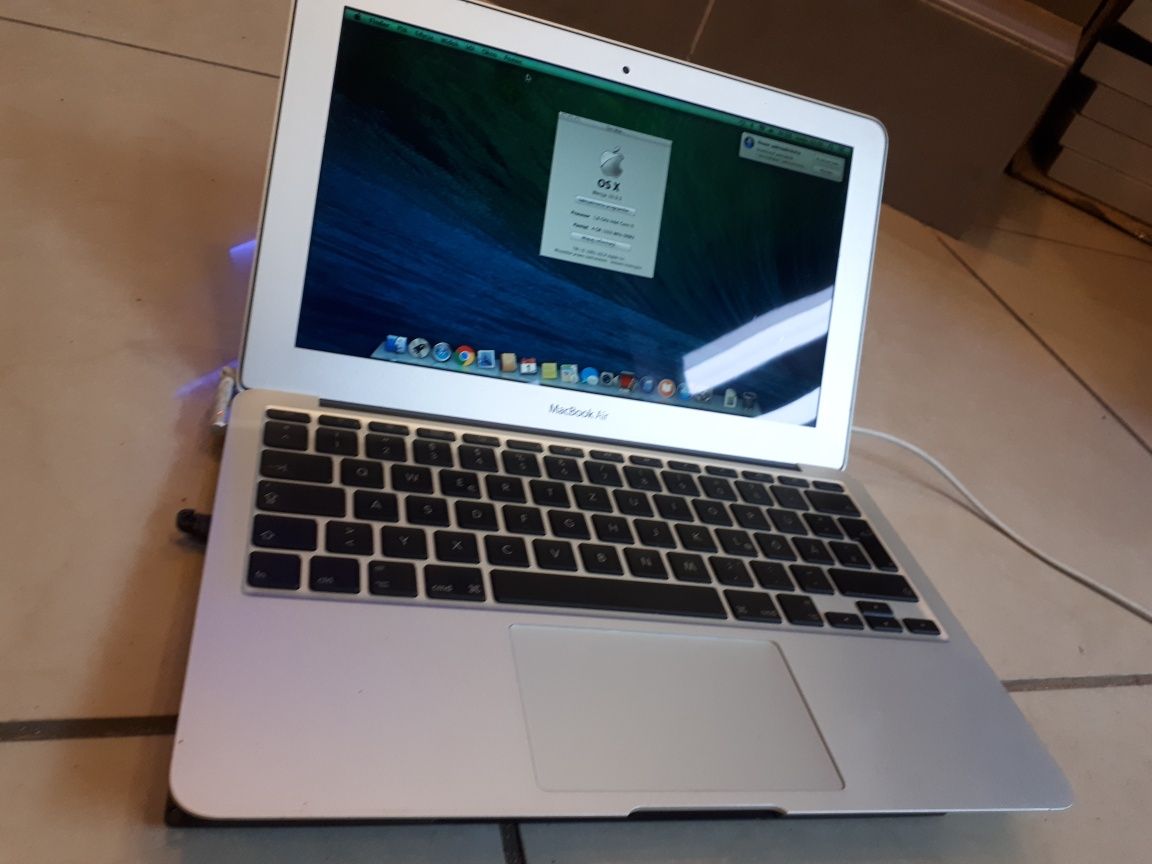 apple macbook air 13 i5 4gb 256ssd 10.15 catalina tylko 120 cykli bat!