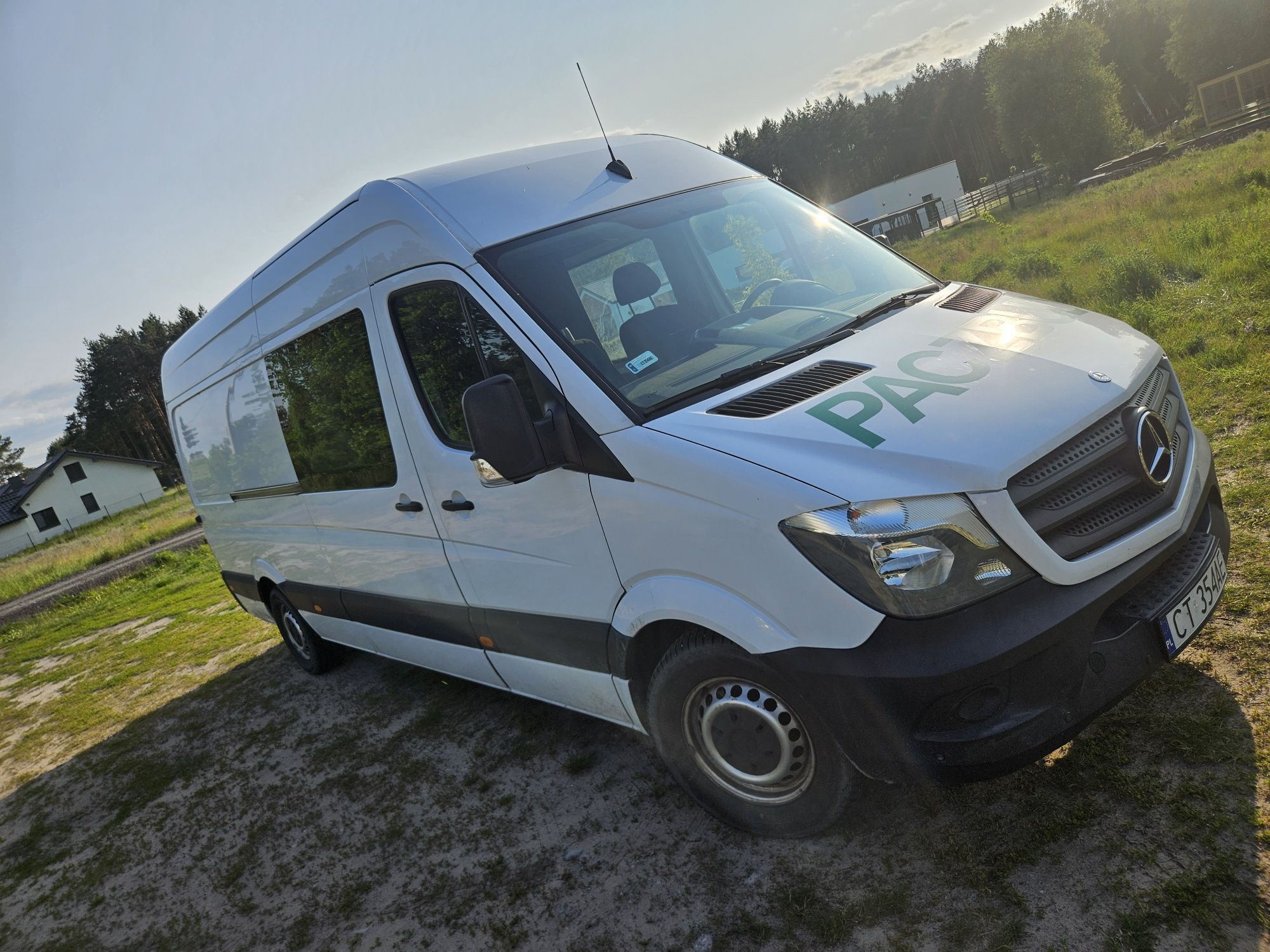 Zamienie na dzialke Mercedes Sprinter 313 po Swapie na Sinik BMW E60 3