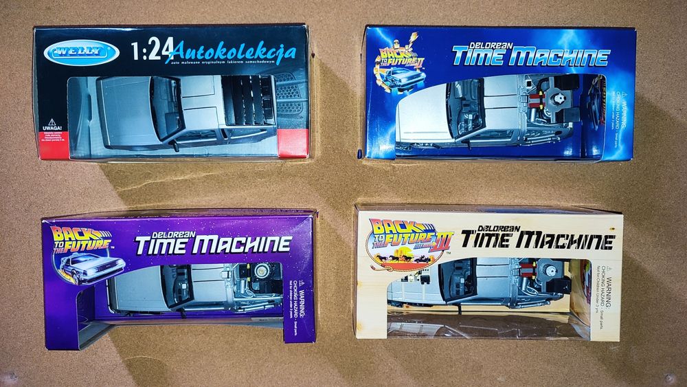Modele Auta Powrót Do Przyszłości Back To The Future DeLorean 1/24