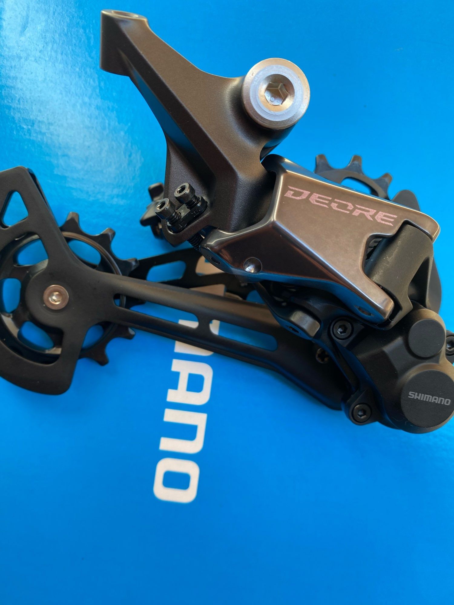 Shimano Deore 12шв M6100 комплект новий задній перемикач + манетка