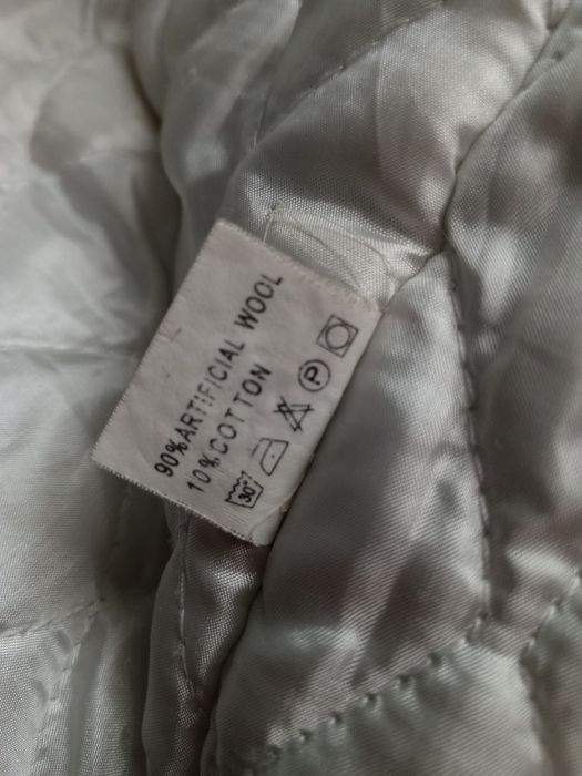 Płaszcz / futro / futerko czarno białe