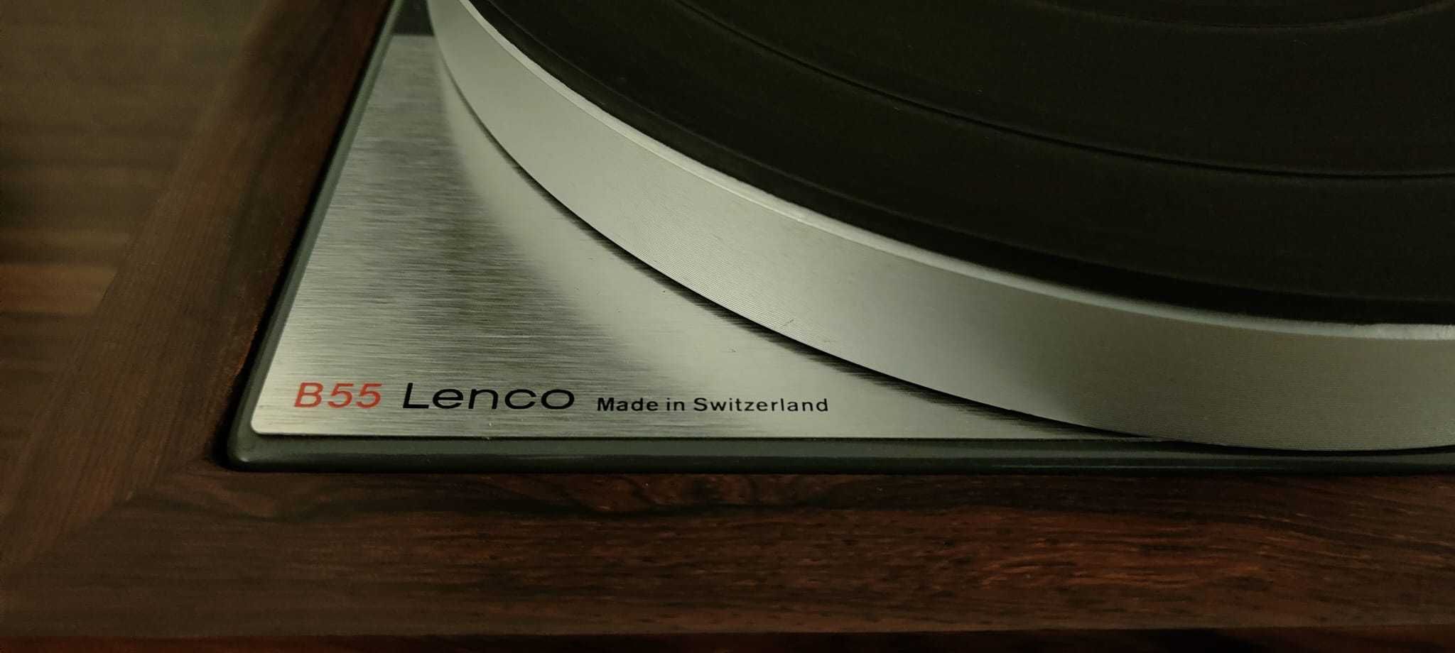 Gira-discos Lenco B55 made in Switzerland