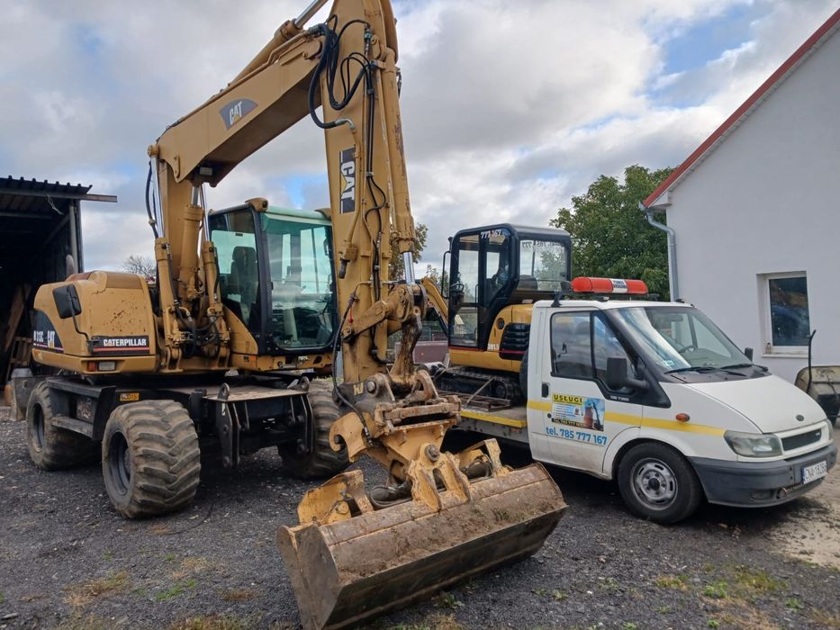Przylacza wod kan Usługi Koparka i Minikoparka