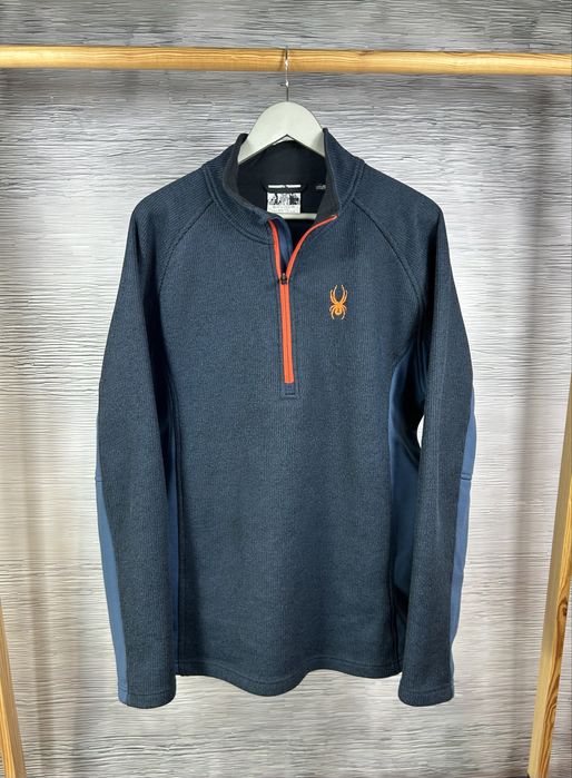 Spyder 1/3 Zip Orange кофта светр з гарним дизайном Оригінал