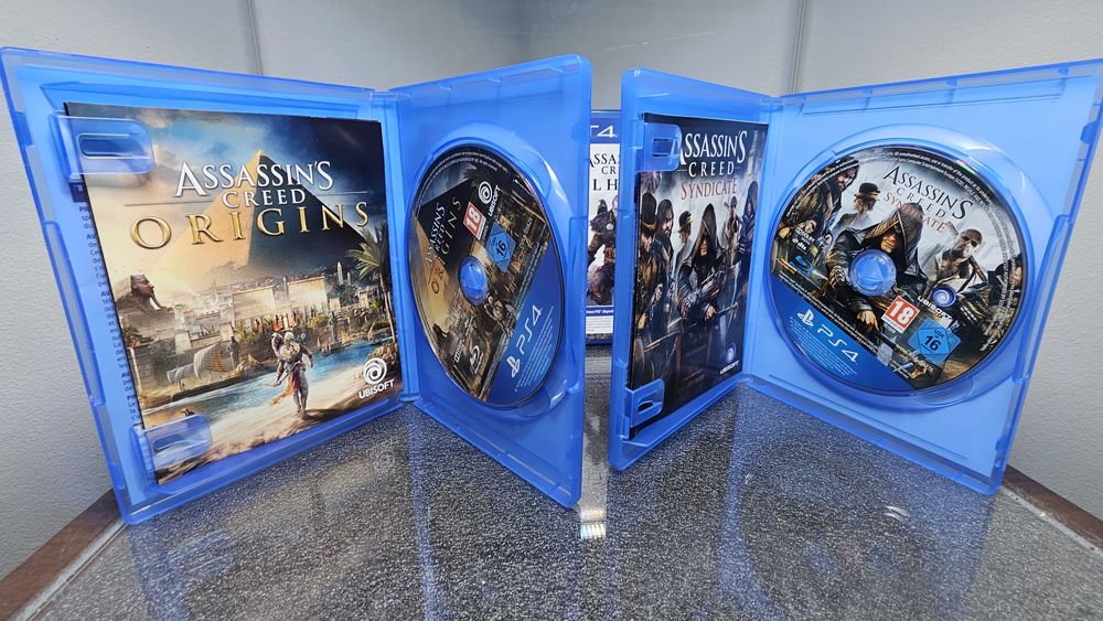 Pack 4X Assassin's Creed Unity Syndicate Valhalla Origins PS4