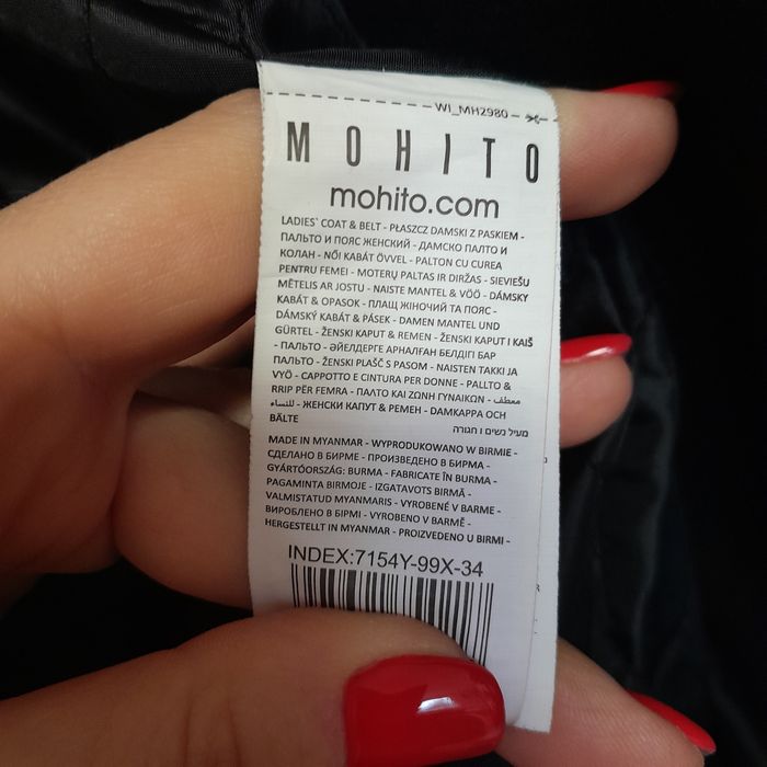 Plaszcz Mohito długi
