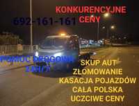 Skup aut zlomwanie do 3 zł pomoc drogowa 24h/7