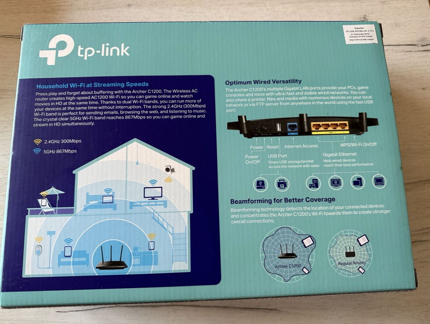 Router TP-Link Archer C1200