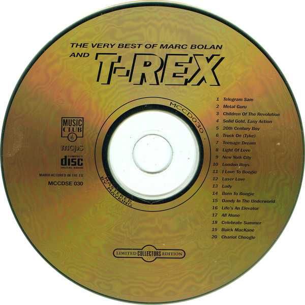 T-REX- The Very Best Of-CD-płyta używana , stan idealny