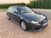 Audi A4 Zadbane Audi A4 B8 2.0TDI DPF 143km Panorama 1 właściciel