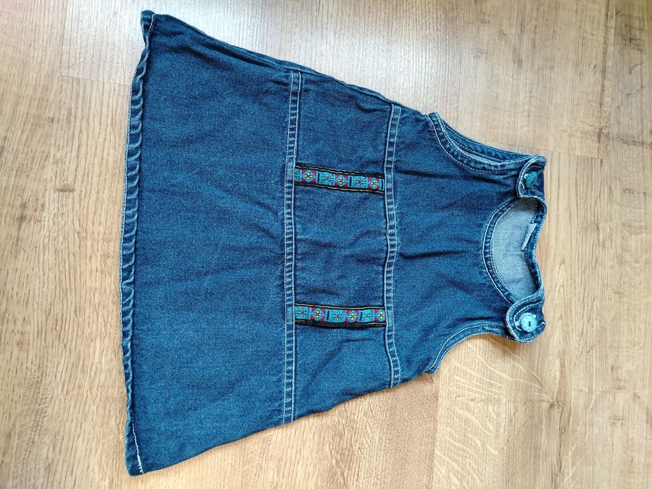 Sukienka jeansowa 92