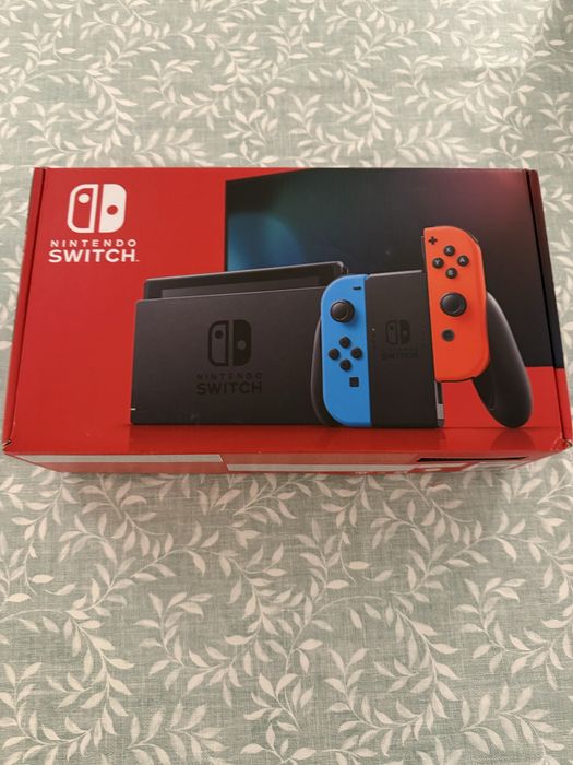 Nitendo switch com 3 jogos