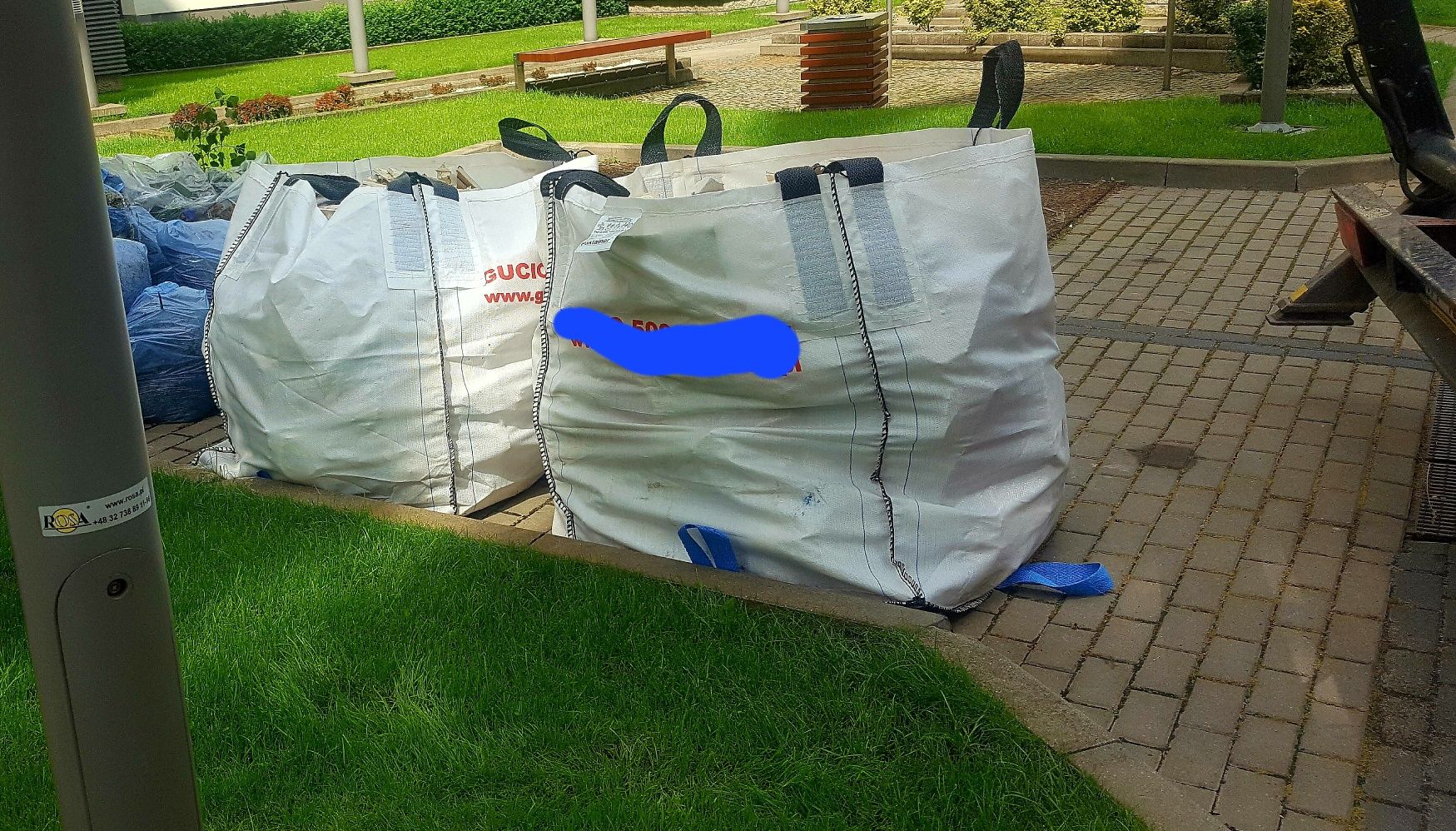 Big bagi, kontenery,, worki na gruz, smieci ,Warszawa i okolice