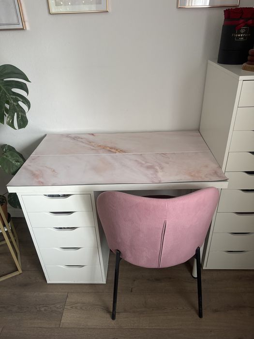 Komoda alex ikea + biurko + krzesło