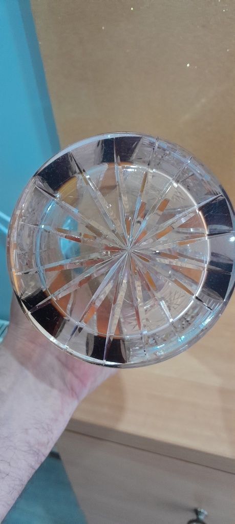 Piękny wazon kryształ