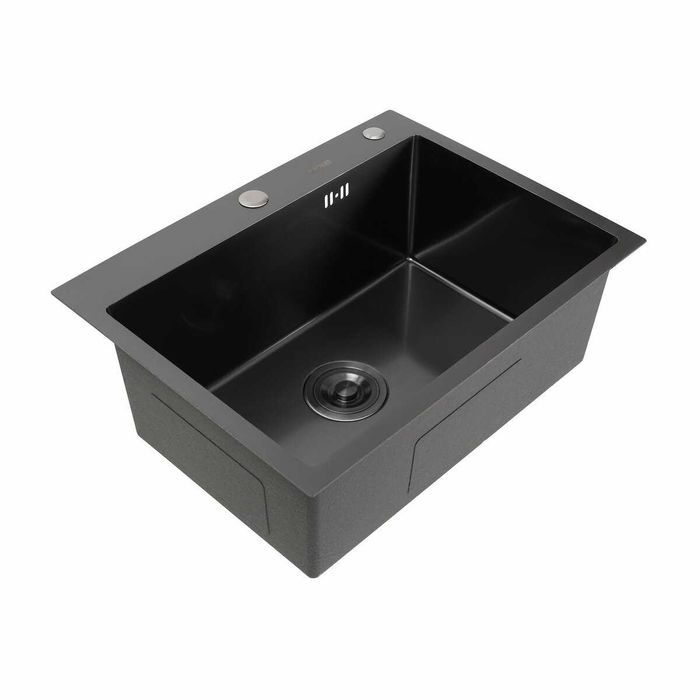 Кухонная мойка  Valeso HANDMADE PVD 600Х500Х220 ЧОРНА