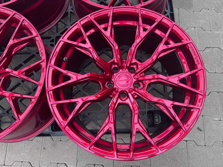 Felgi aluminiowe Concaver CVR1 20" 9,5J ET22 + 10,5J ET15 5x112 Red