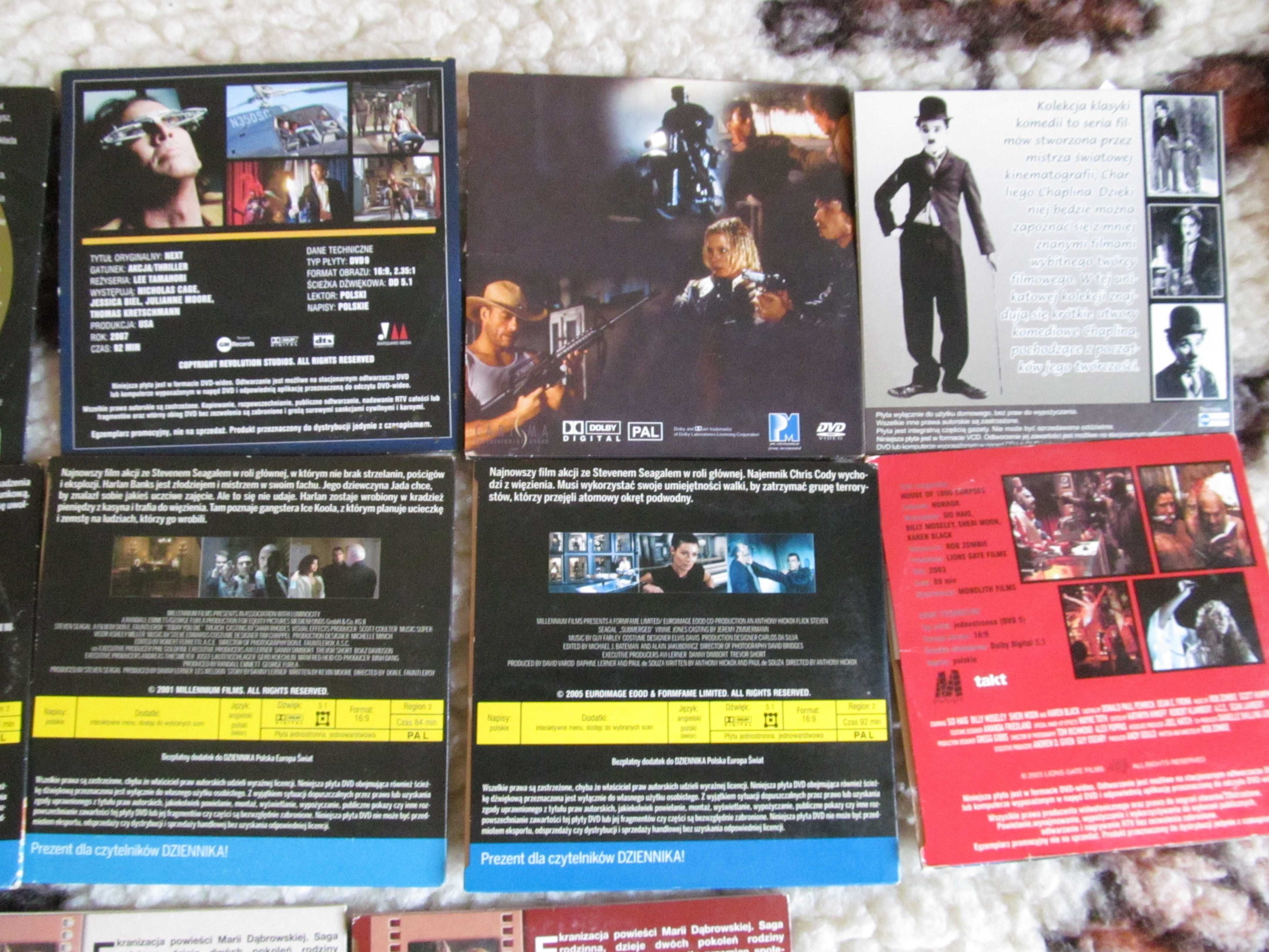 Płyty DVD - zestaw 13szt