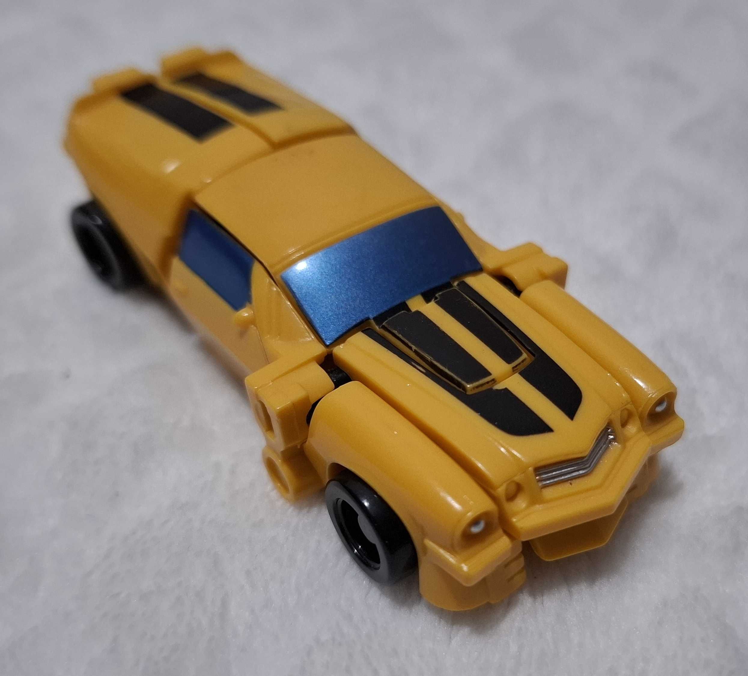 Transformers, robot, żółty, auto, bumblebee, 8cm (Zabawka, Autko)