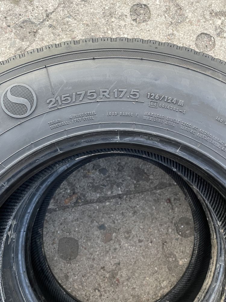 Opony Semperit 215/75r17,5 126/124M Euro Steel M434 - 2szt ciezarowe