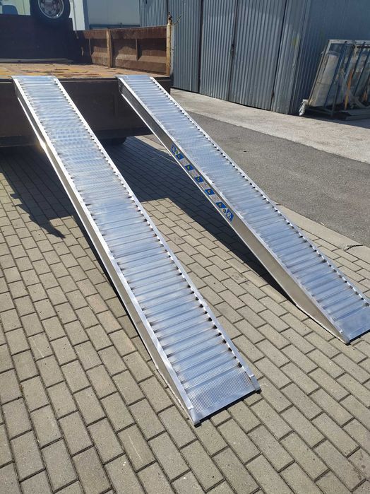 Najazdy aluminiowe 3m/3700kg / Duży wybór, dostawa, włoska jakość