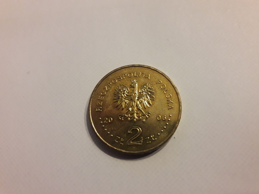 Moneta 2 zł Dzieję Złotego 2006r.