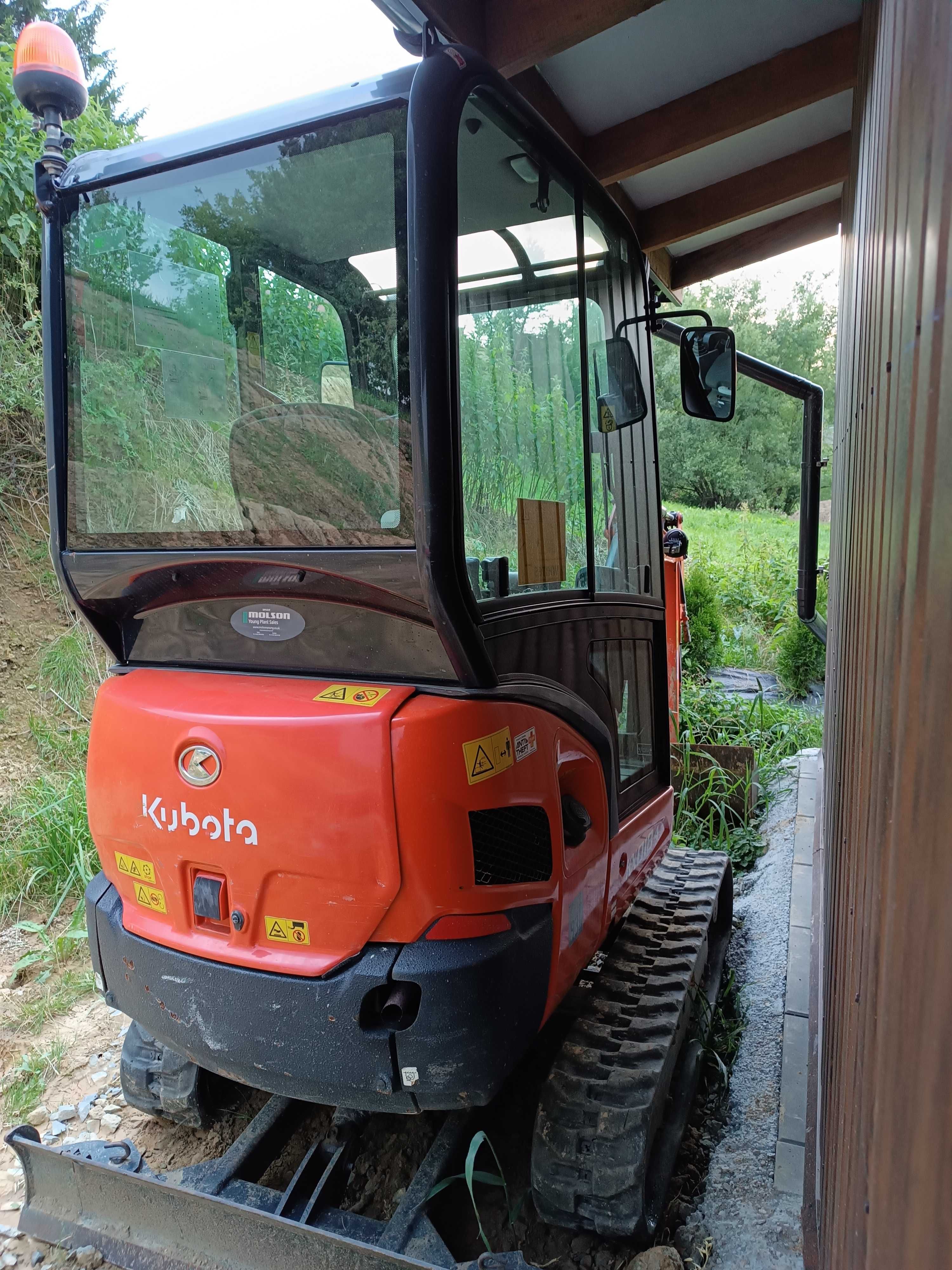 Kubota kx018-4 Minikoparka 750H 2020 R