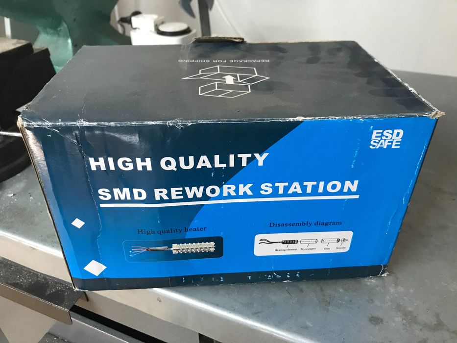 stacja lutownicza SMD 858