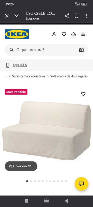Sofá cama de casal