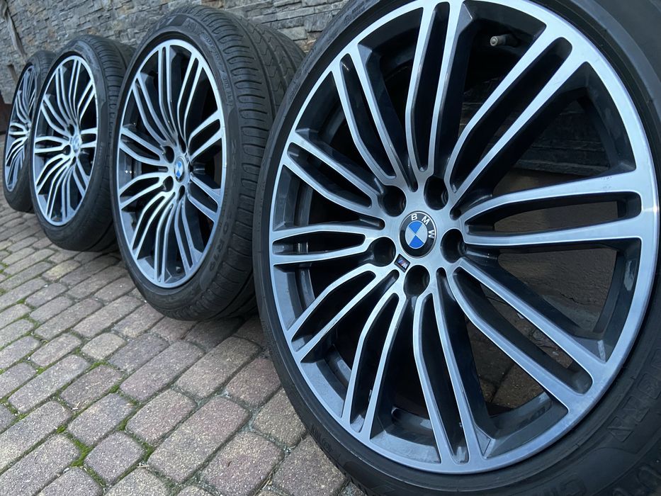 Orginalne kola 19 BMW5 G30 M-pakiet 5•112 ET33/44 opony letnie
