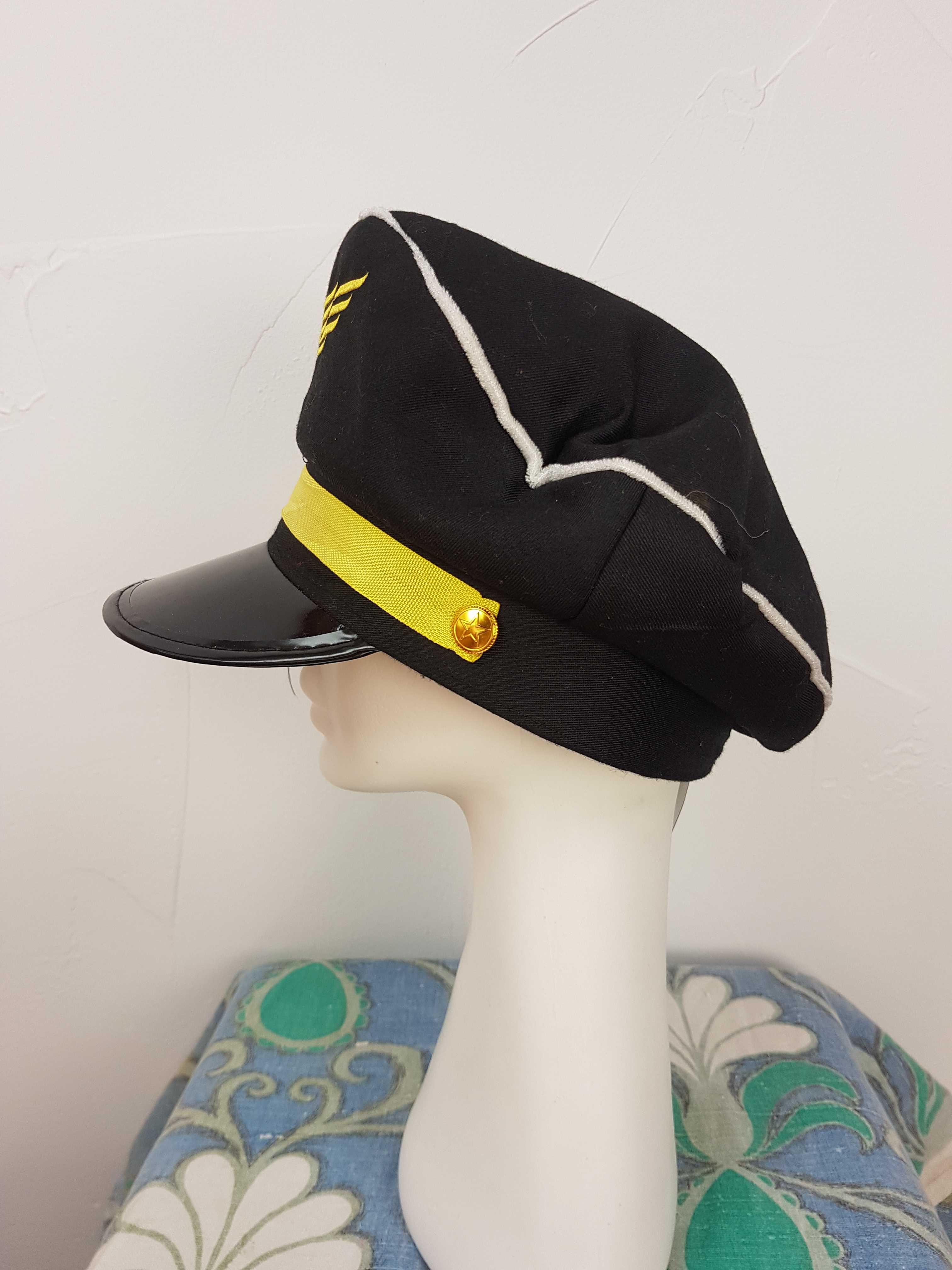 Czapka przebranie pilot pilotka H129
