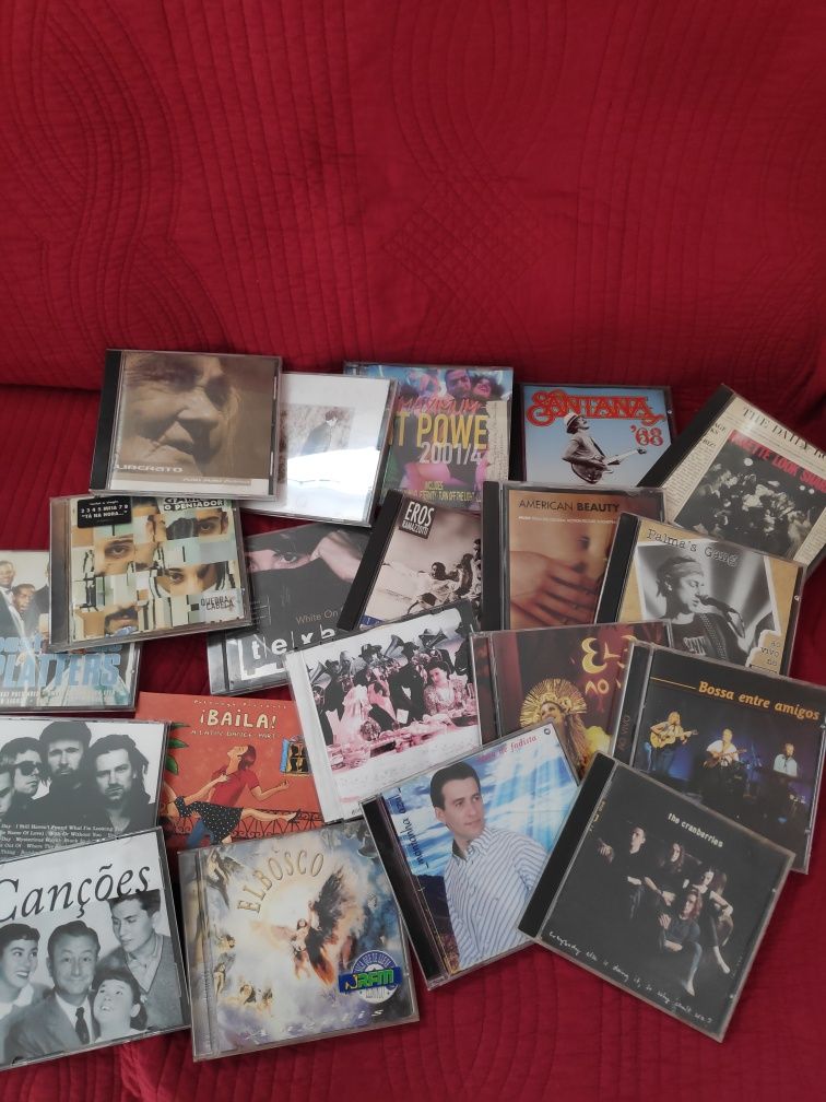 Lotes de CD's, em excelente estado.