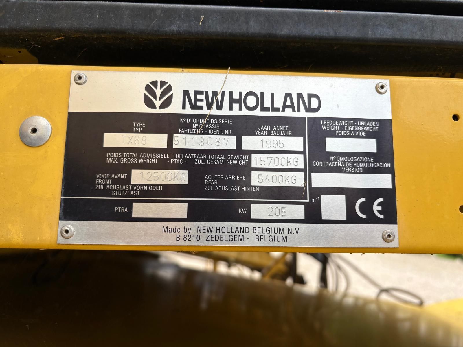 Kombajn new Holland  TX68