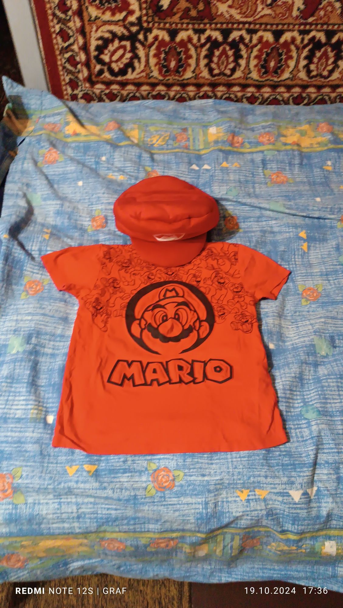 Продам шапку супер Маріо!!!