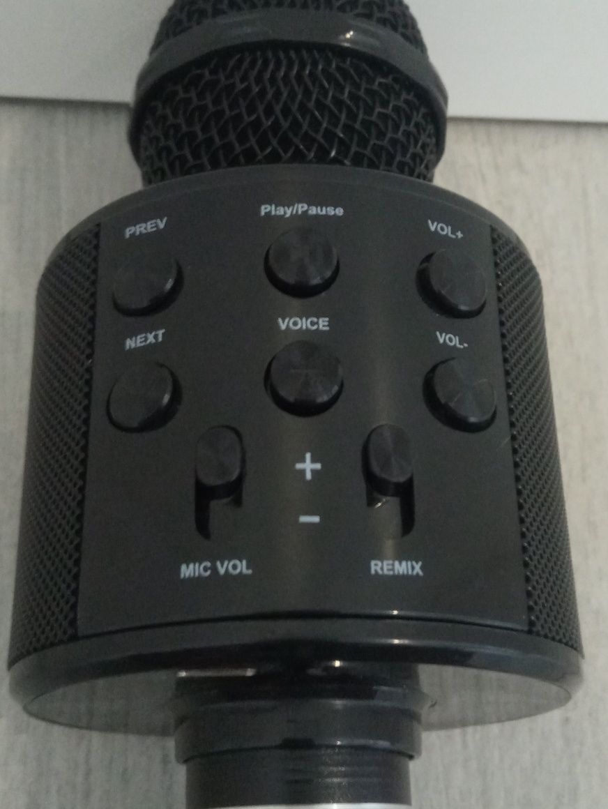 Microfone Karaokê.