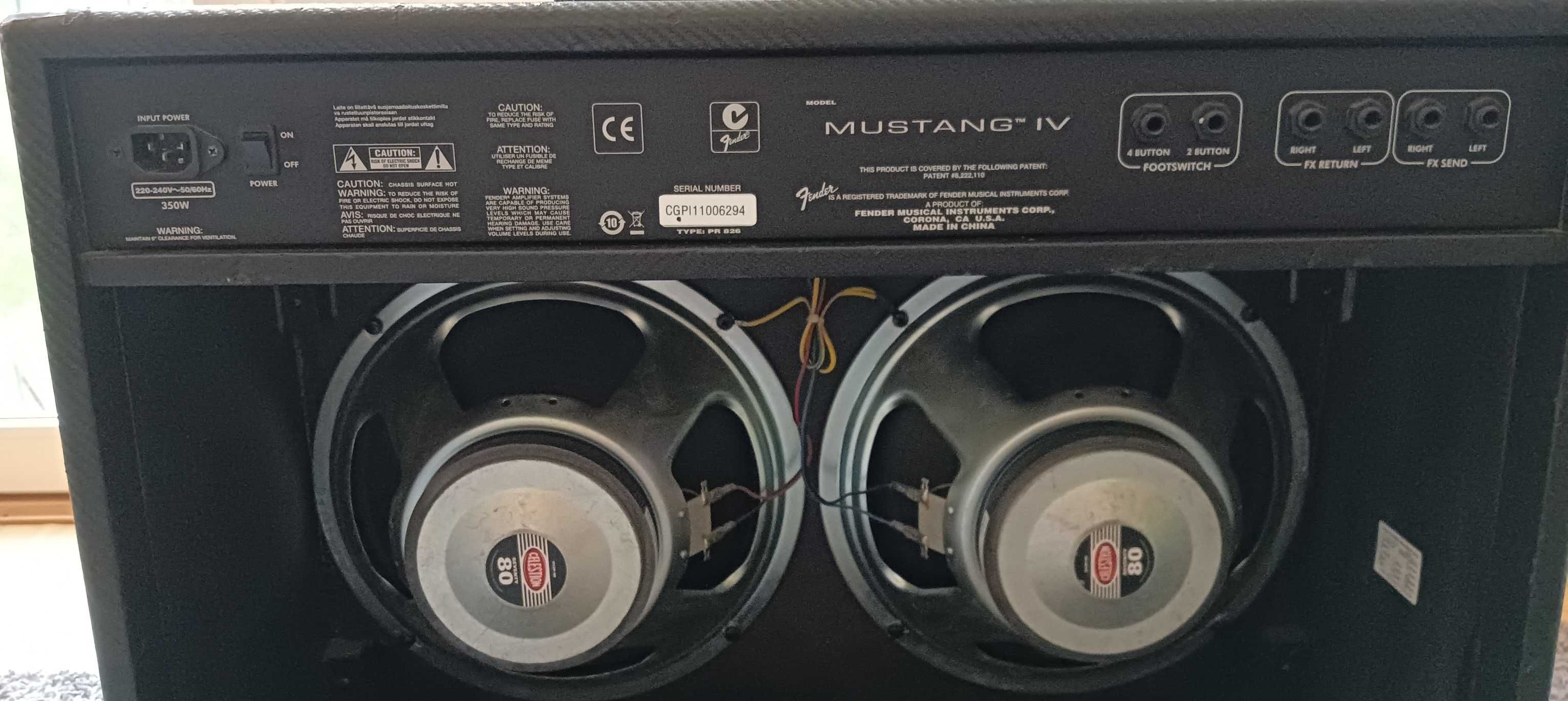 Wzmacniacz gitarowy Fender Mustang IV Combo