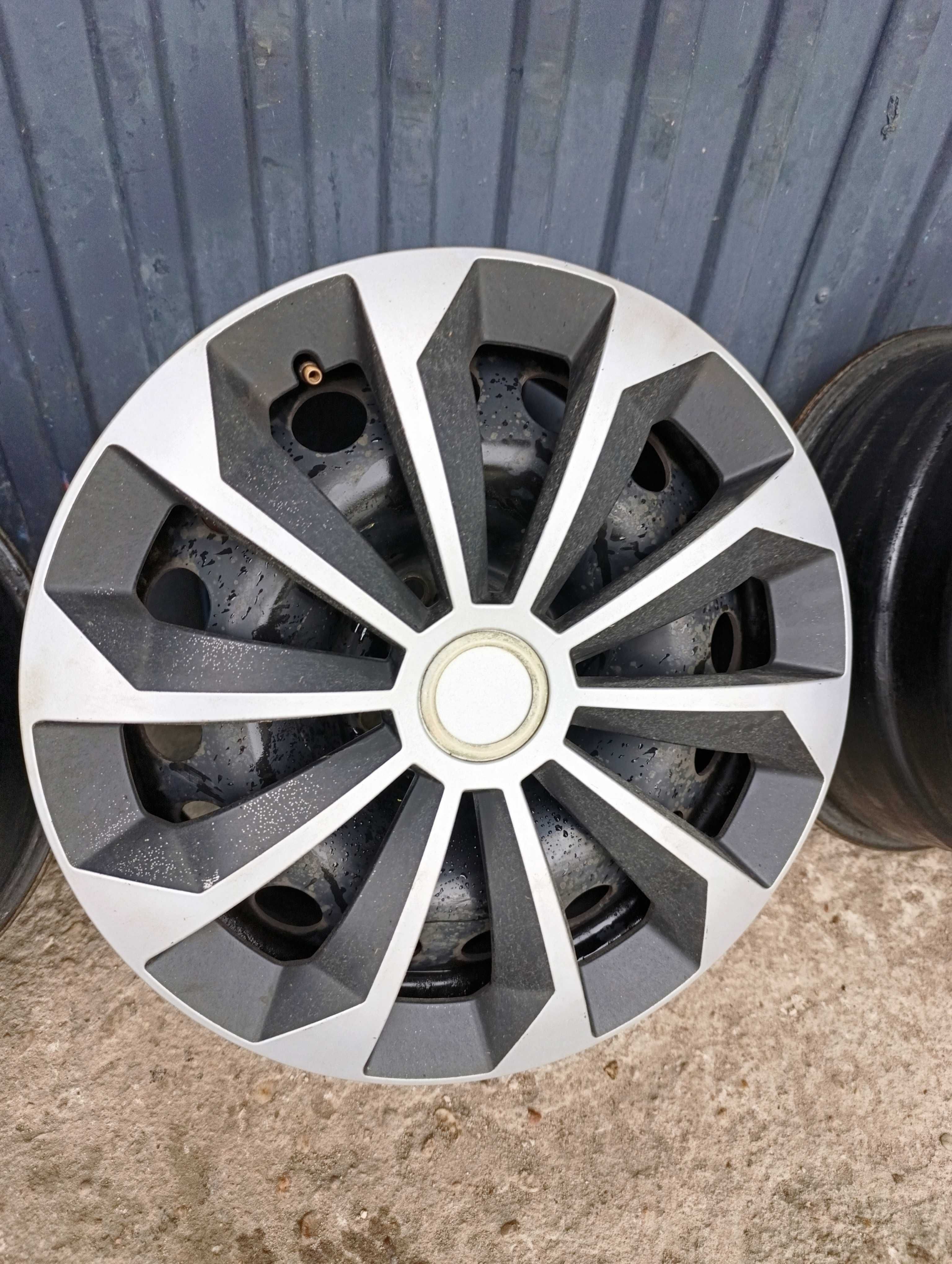 Felgi stal 16" Citroen C4 Picasso Berlingo 7J ET32 4x108 TPMS +Kołpaki