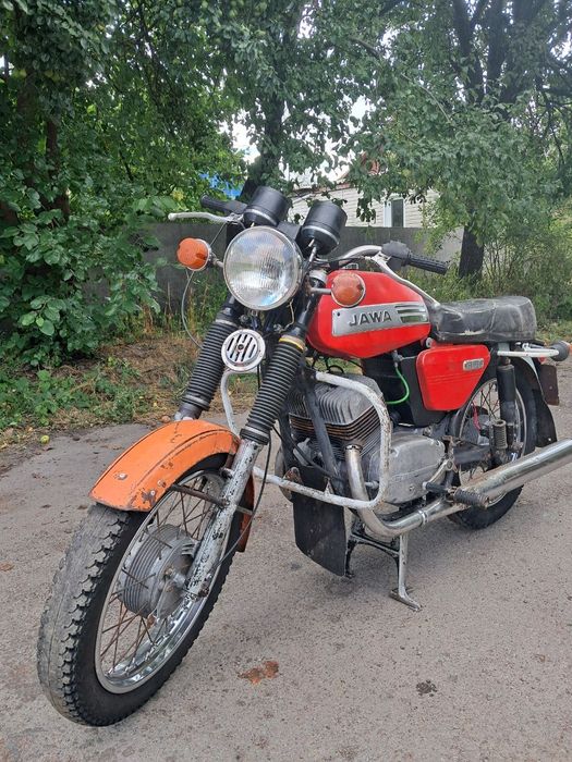 Мотоцикл Ява Jawa 634 6в