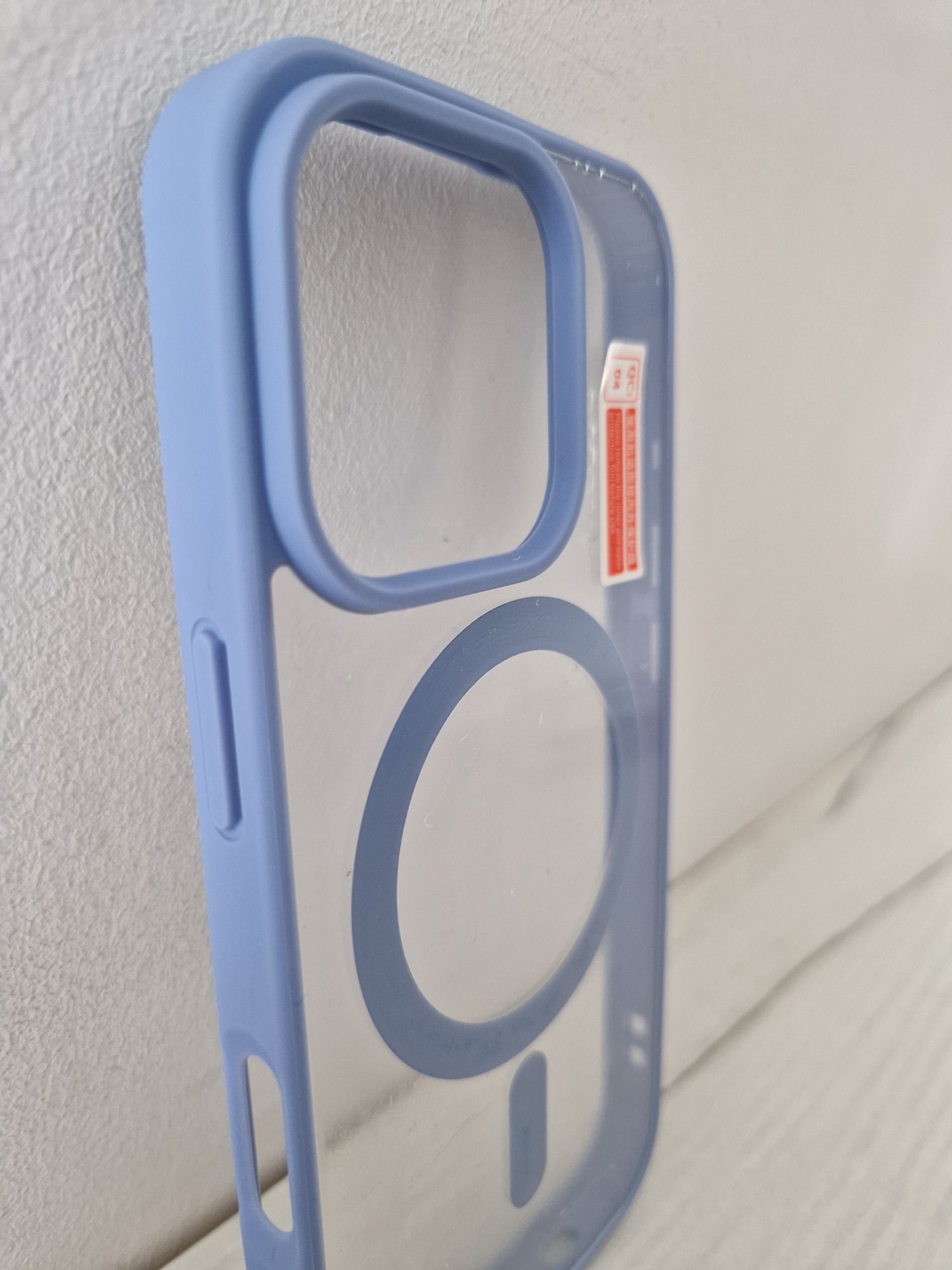 Acrylic Color Magsafe Case do Iphone 16 Pro Max jasnoniebieski